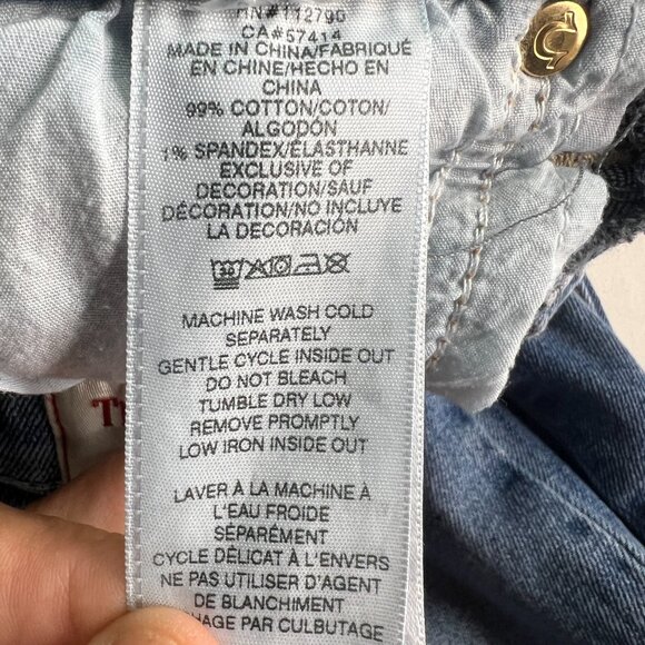 True Religion Reagan High Rise Flare Jeans Size 25 - Picture 11 of 11